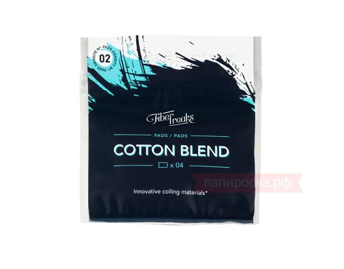 Cotton Blend Pads D2 - Fiber Freaks (хлопок, плотность 2) - 4 листа - фото 2